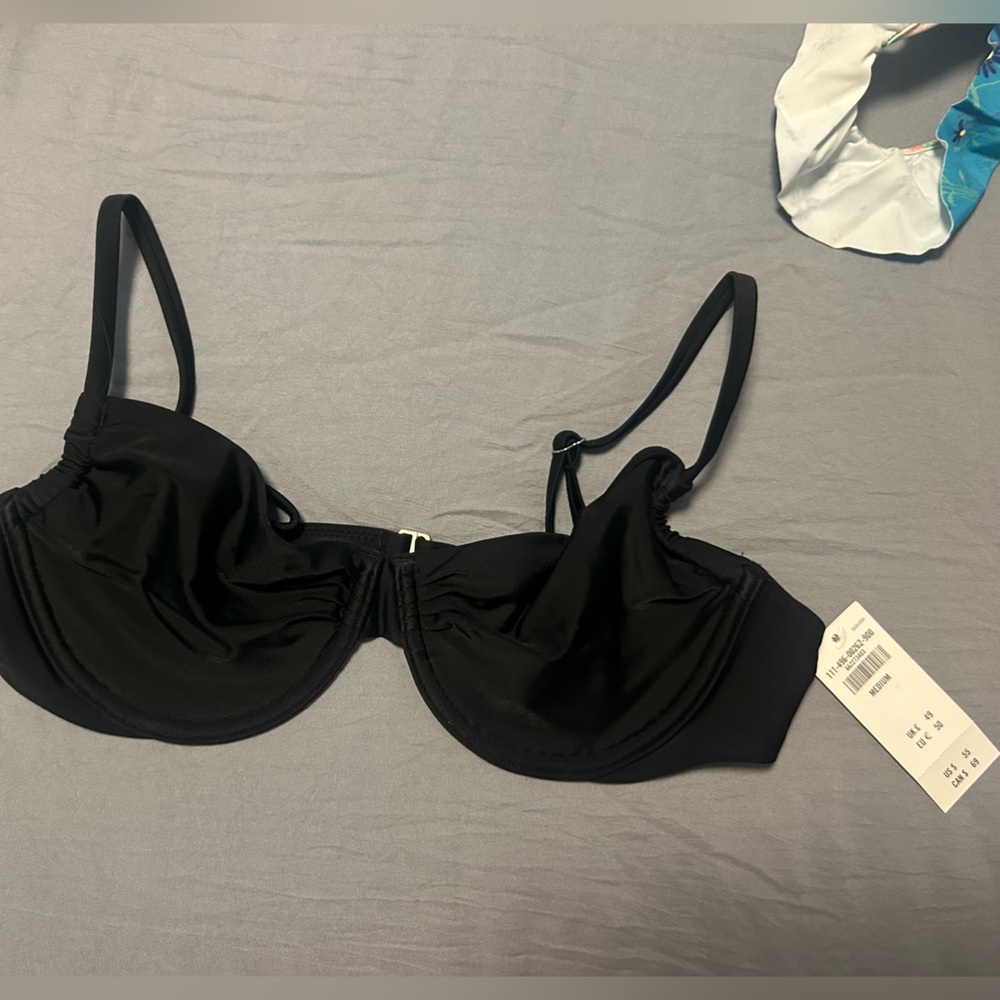 Abercrombie Black Women's Swim Top